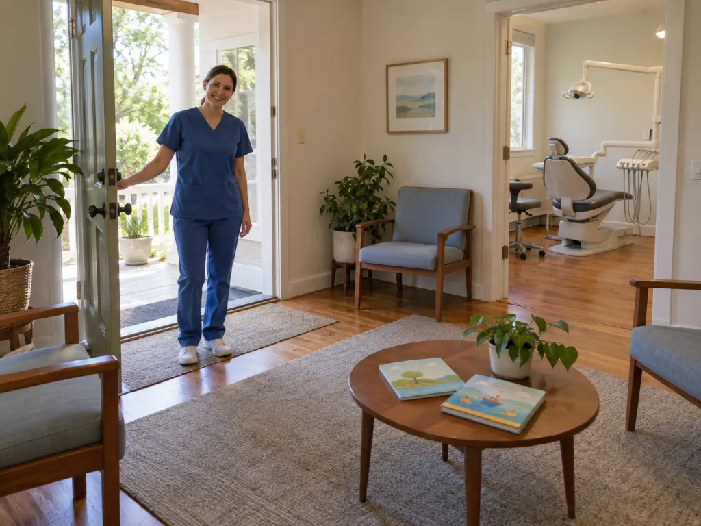 Brightwater Family Dental — original practice illustration